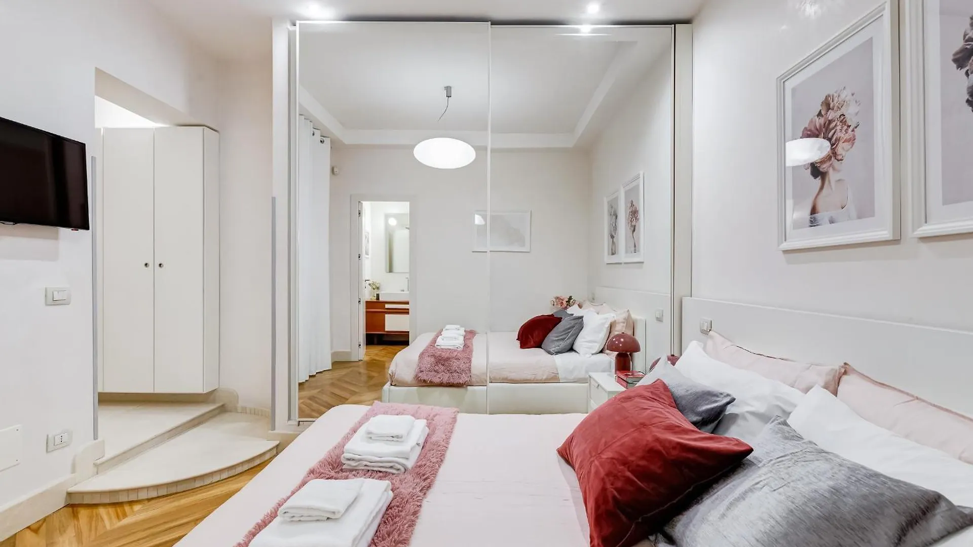 Apartman Bdc - The Platinum 2-Bdr Apt @Spanish Steps Róma Olaszország